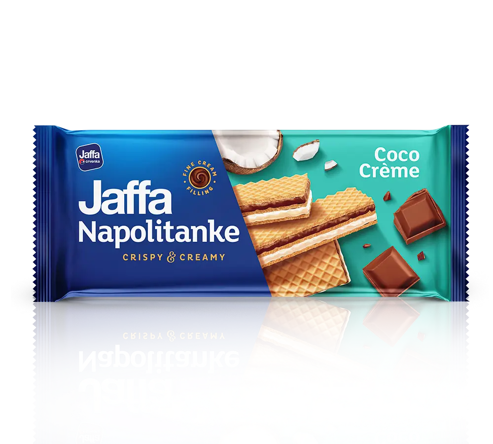 Jaffa Napolitanke 
Coco Crème 160g