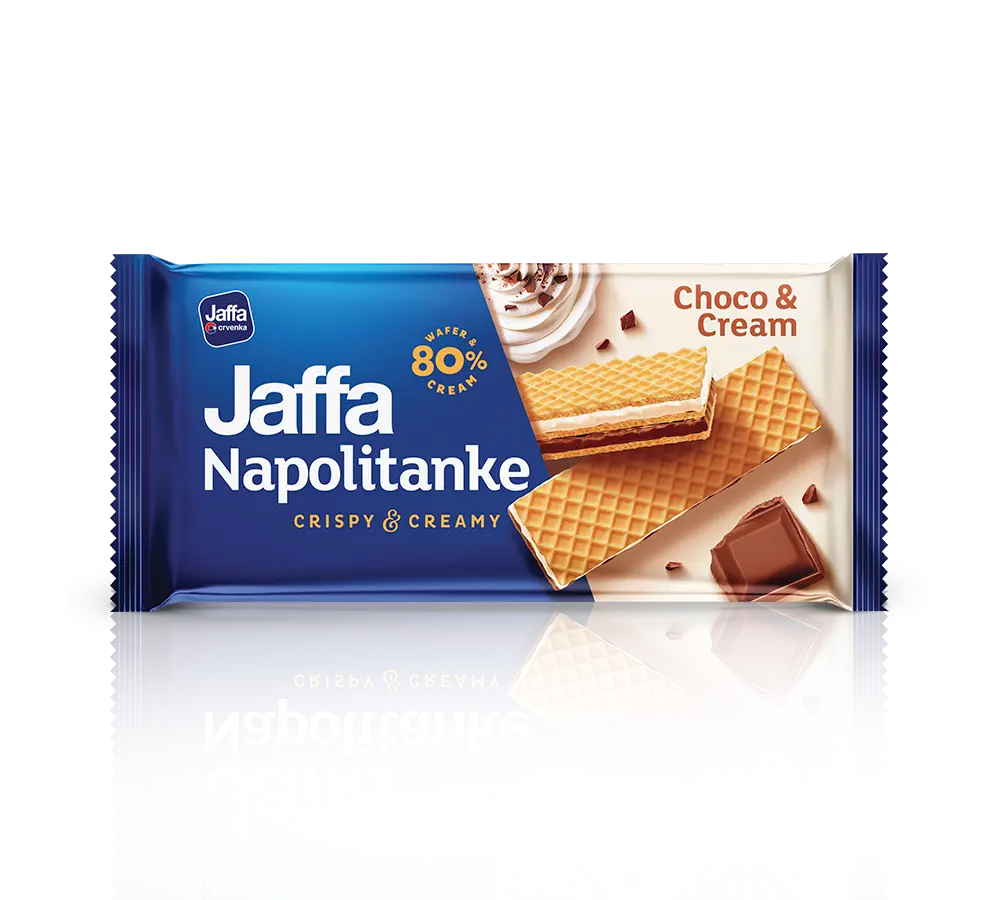 Jaffa Napolitanke 
Šlag i Čokolada 187g 